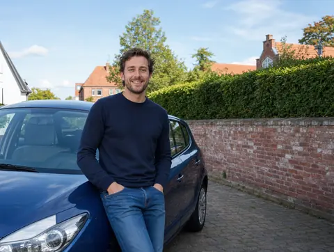 Verkäufer aus Erwitte mit dem verkauften Fahrzeug